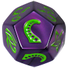 Purple Die and Green Ink (131315C)