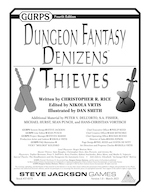 GURPS Dungeon Fantasy Denizens: Thieves – Cover