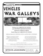 GURPS Vehicles: War Galleys – Cover