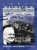 GURPS WWII: All the King's Men – Cover