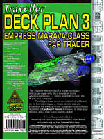 Traveller Deck Plan 3: Empress Marava-Class Far Trader – Cover
